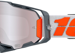 Armega Hiper Goggle Silver Mirror Silver Lens