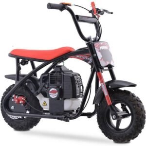 Bandit Kids Gas Mini Bike, 52cc 2-Stroke, Ages 6 and up – Red