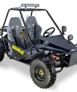 Barstow 200 Buggy Go Kart, Automatic with Reverse, Full-Size Ages 16 and up – Black