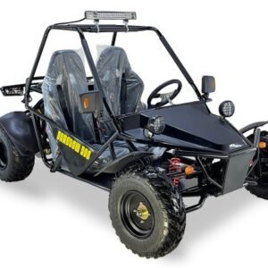 Barstow 200 Buggy Go Kart, Automatic with Reverse, Full-Size Ages 16 and up – Black