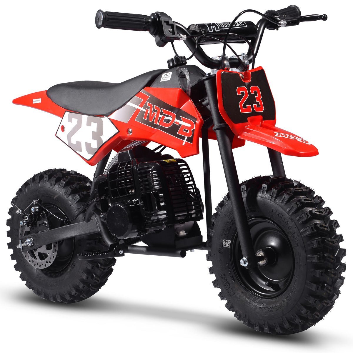 Big Supermoto 50cc 2-Stroke Kids Dirt Bike – Blue - Image 3