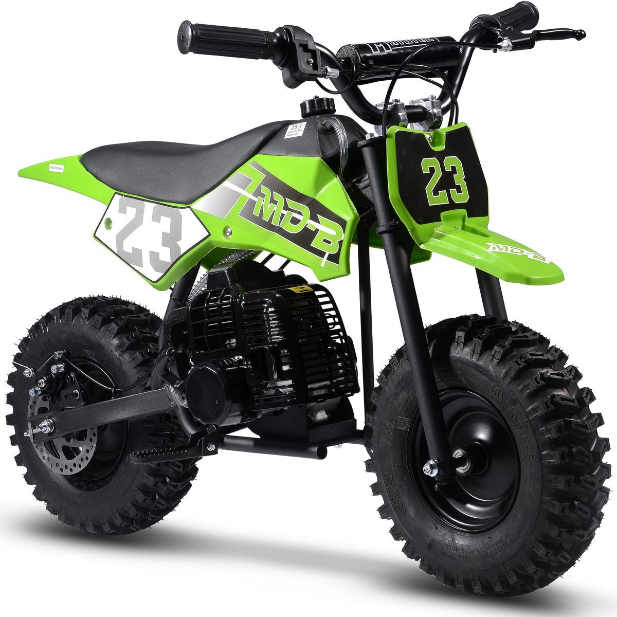 Big Supermoto 50cc 2-Stroke Kids Dirt Bike – Blue - Image 4