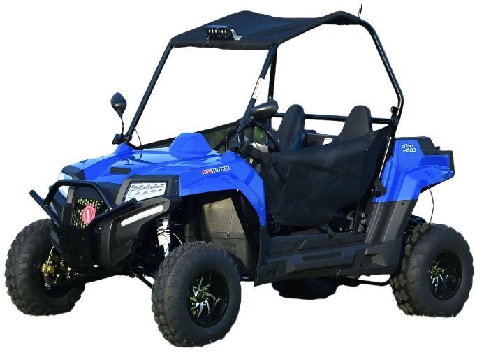 Blade 200U EFI UTV Side-by-Side, Electric Start, Automatic with Reverse, Ages 16 and up – Blue - Image 2