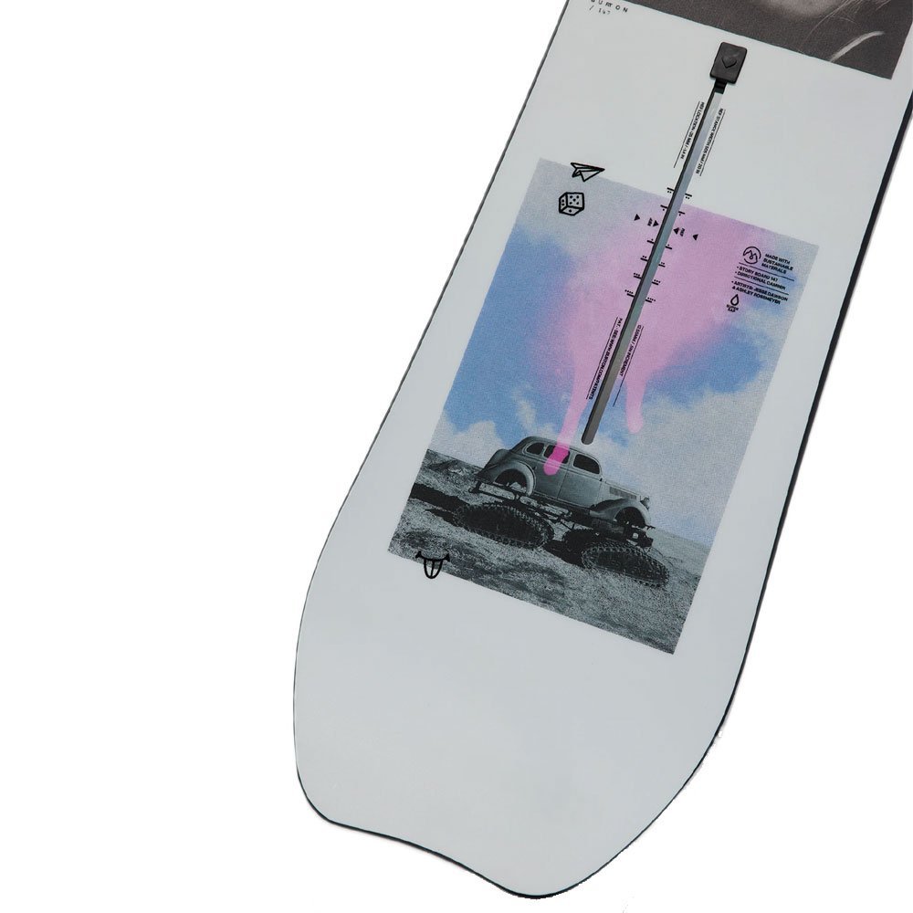 Burton Story Board Snowboard Yellow - Image 5