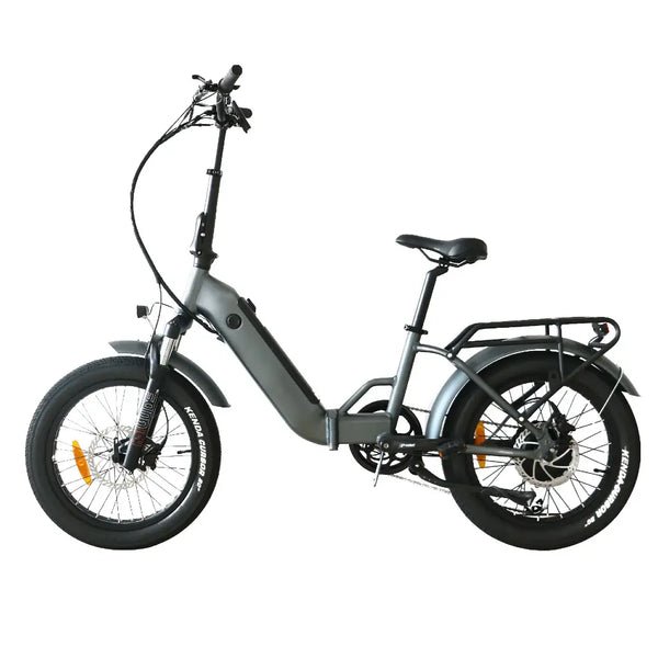 Coastal Cruiser 750W 20×3 48V Fat Tire Step-Thru Folding Electric Bike - Image 3