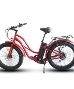 Alternative view of Coastal Cruiser Beach Cruiser 750W 52V 26×4 Step-Thru Fat Tire Electric Bike