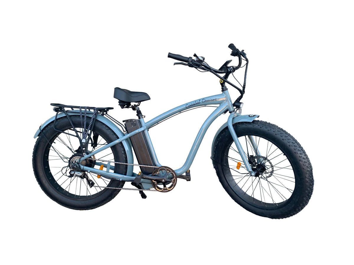 Coastal Cruiser Step Over 26×4 48V/20Ah 750W Fat Tire Electric Bike - Image 3