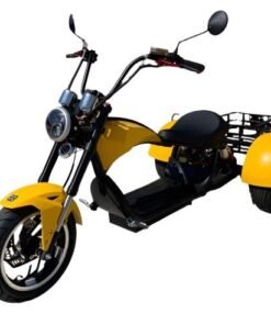 Alternative view of Cobra Electric Street Trike, 60v 2000w Lithium – Yellow