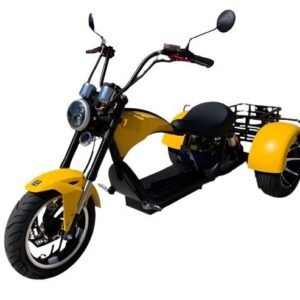 Cobra Electric Street Trike, 60v 2000w Lithium – Yellow