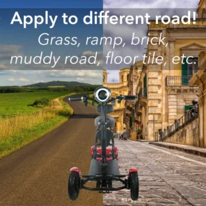Alternative view of COMFYGO MS 3000 36V/15.6AH 250W FOLDING MOBILITY SCOOTER