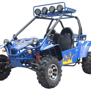 Alternative view of Commander 200 Buggy Go Kart, Electric Start, Automatic with Reverse, Ages 16 and up – Metallic Blue