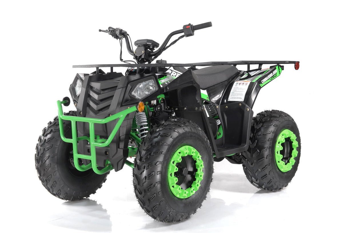 Commander 200cc Utility Style ATV, Fully-Automatic with Reverse, Ages 16 and up – Green - Image 2