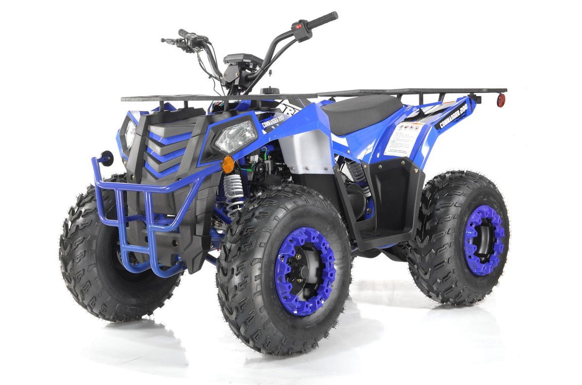 Commander 200cc Utility Style ATV, Fully-Automatic with Reverse, Ages 16 and up – Green - Image 3
