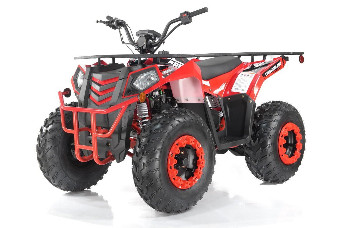 Commander 200cc Utility Style ATV, Fully-Automatic with Reverse, Ages 16 and up – Green - Image 4