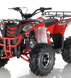 Commander DLX 125cc Utility Style ATV, Fully-Automatic with Reverse, Deluxe Alloy Wheels, Ages 16 and up – Red