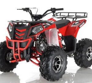 Commander DLX 125cc Utility Style ATV, Fully-Automatic with Reverse, Deluxe Alloy Wheels, Ages 16 and up – Red