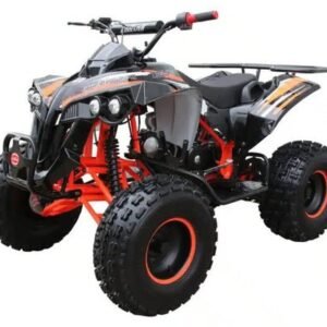 Coolster (3125B2) 125cc Sport ATV, Electric Start, Automatic with Reverse, 8-inch Steel Wheels, Ages 9-12 – Red