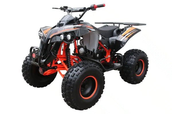 Coolster (3125B2) 125cc Sport ATV, Electric Start, Automatic with Reverse, 8-inch Steel Wheels, Ages 9-12 – Red