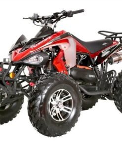 Coolster (3200S) 200cc Sport ATV, Automatic with Reverse, 10-inch Alloy Wheels, Hydraulic Disc Brakes – Red