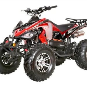 Coolster (3200S) 200cc Sport ATV, Automatic with Reverse, 10-inch Alloy Wheels, Hydraulic Disc Brakes – Red