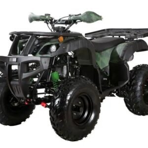 Alternative view of Coolster (3200U) 200cc Utility ATV, Electric Start, Automatic with Reverse, 10-inch Steel Wheels – Red