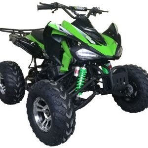 Alternative view of Cougar 200cc Sport ATV, Auto with Reverse, 10-inch Alloy Wheels – Burgundy
