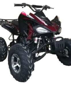 Cougar 200cc Sport ATV, Auto with Reverse, 10-inch Alloy Wheels – Burgundy