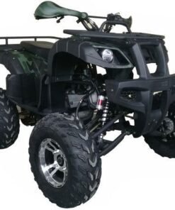 Alternative view of Cougar UT 200cc Utility ATV, Automatic with Reverse, 10-inch Alloy Wheels – Burgundy