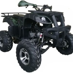 Alternative view of Cougar UT 200cc Utility ATV, Automatic with Reverse, 10-inch Alloy Wheels – Burgundy