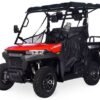 Crossfire LH200 Gas Golf Cart, Electronic Fuel Injection, Automatic with Reverse, Deluxe Alloy Wheels – Red