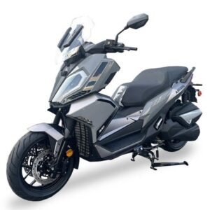 Defender 300cc EFI Street Scooter, Water-cooled, Automatic Shifting, Keyless Start, ABS Brakes – Grey