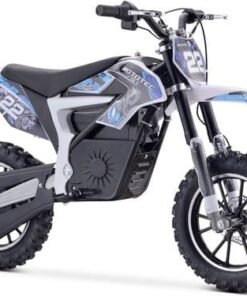 Demon Kids Electric Dirt Bike, Lithium 36v 500w, Ages 6 and up – Blue