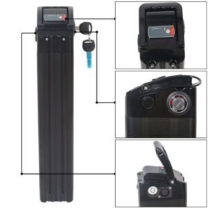 Alternative view of Ecotric Hammer Fat Tire Electric Bike Replacement Battery