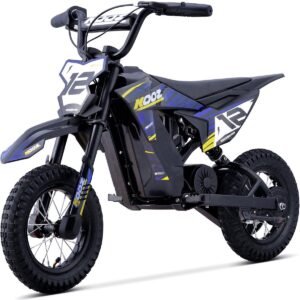 Alternative view of Electric Dirt Bike, Lithium 36v 300w, Ages 6-9 – Blue