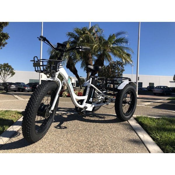 Emojo Caddy 500W 48V Fat Tire Electric Tricycle - Image 3