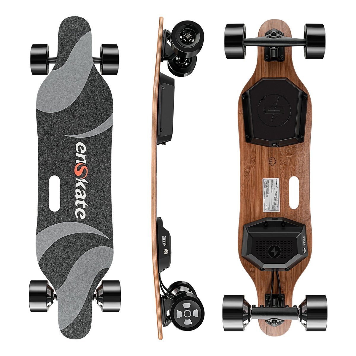 enSkate Bamboard R2 36V/4Ah 900W Electric Skateboard - Image 4