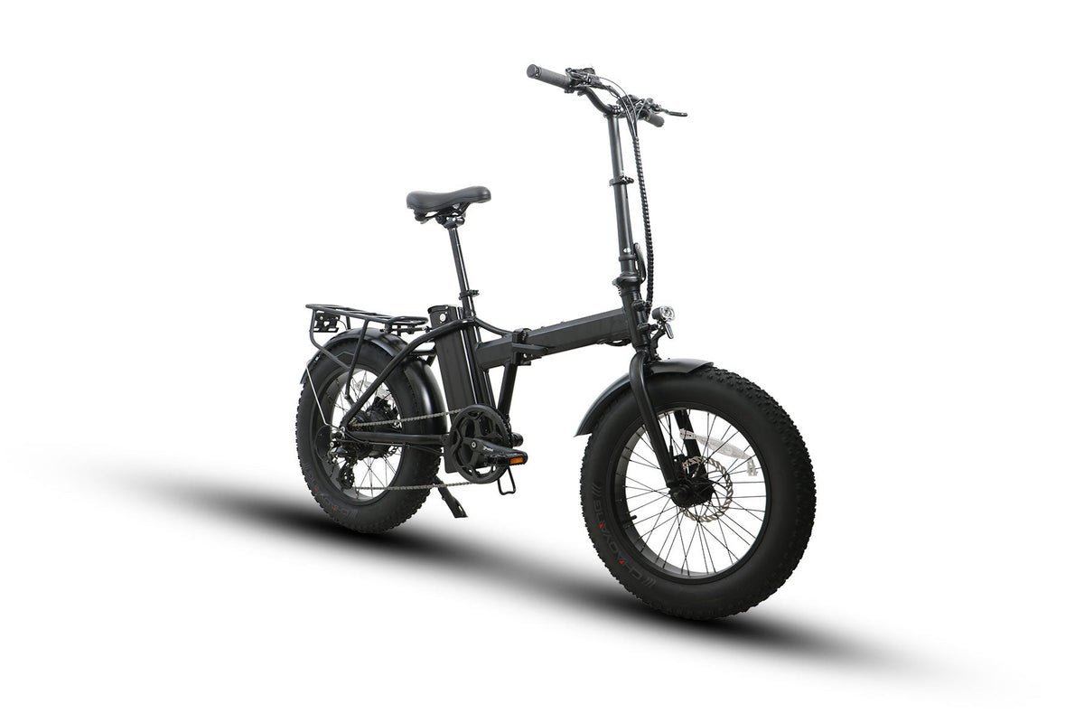 EUNORAU E-FAT-MN 48V 12.5Ah/17.5Ah 500W Folding Fat Tire Electric Bike - Image 3