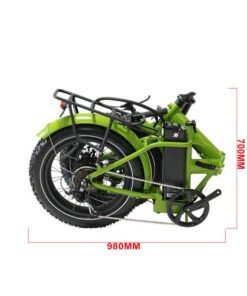 Alternative view of EUNORAU E-FAT-MN Folding Fat Tire 500W 48V Electric Bike