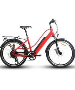 Alternative view of EUNORAU E-TORQUE Step-Through 500W 48V Cruiser Electric Bike