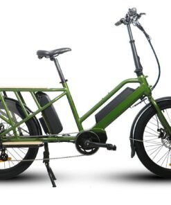 Alternative view of EUNORAU G20-CARGO 48V/11.6Ah 500W Mid Motor Dual Battery Cargo Electric Bike