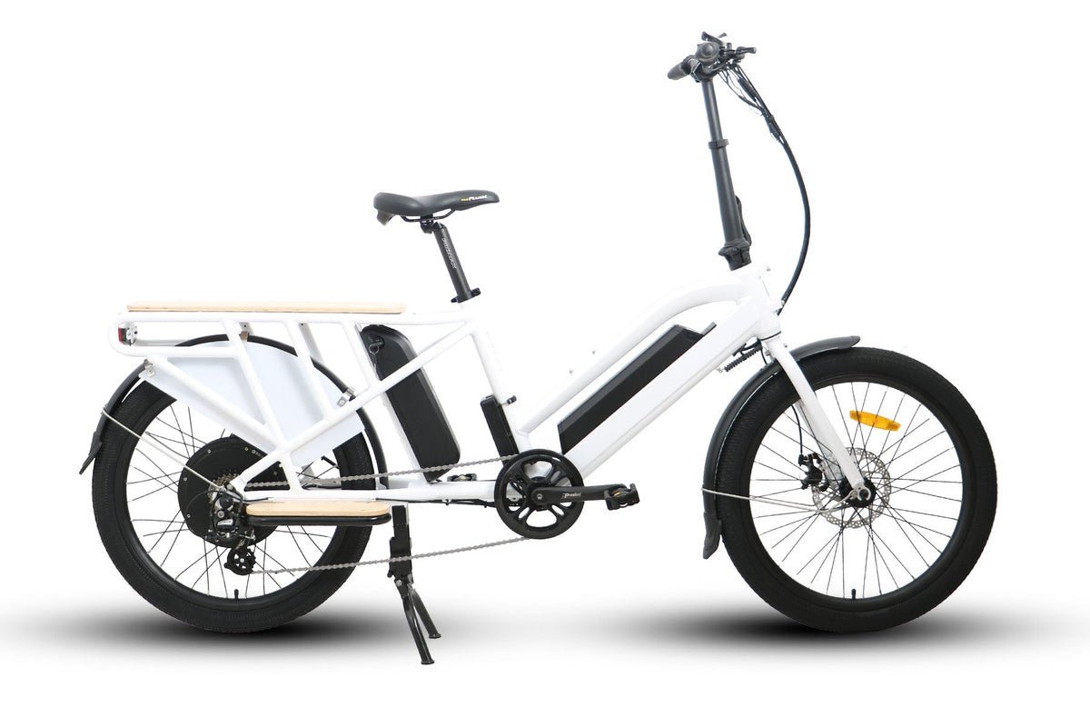EUNORAU MAX-CARGO 48V/11.6Ah 750W Dual Battery Electric Cargo Bike - Image 2
