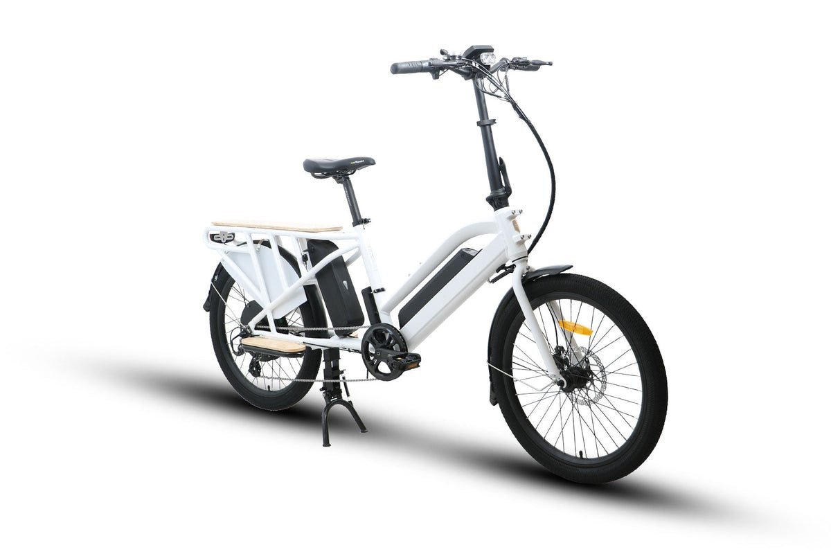 EUNORAU MAX-CARGO 48V/11.6Ah 750W Dual Battery Electric Cargo Bike - Image 3