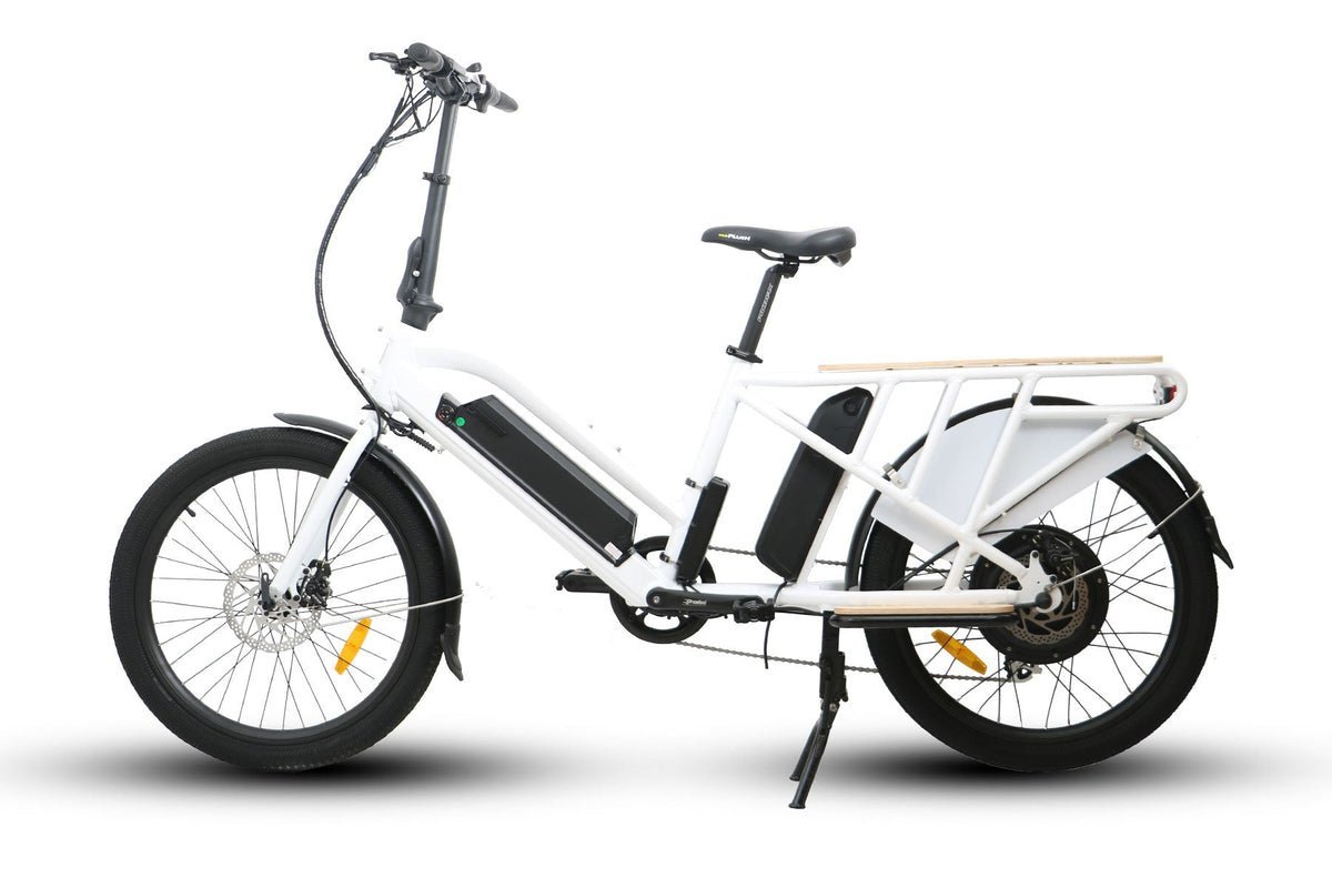 EUNORAU MAX-CARGO 48V/11.6Ah 750W Dual Battery Electric Cargo Bike - Image 4