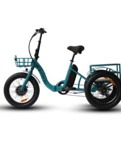 Alternative view of EUNORAU NEW-TRIKE 500W 48V Step Through Fat Tire Folding Electric Tricycle