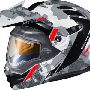 Exo-At950 Cold Weather Helmet Outrigger White/Grey 3x (Elec)