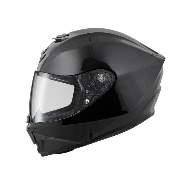 Exo-R420 Full-Face Helmet Gloss Black Sm