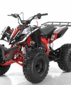 Falcon X 125cc Sport ATV, Semi Automatic with Reverse, Hydraulic Disc Brakes, Ages 12 and up – Red