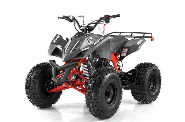 Falcon X 125cc Sport ATV, Semi Automatic with Reverse, Hydraulic Disc Brakes, Ages 12 and up – Red - Image 3