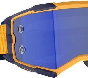 Fury Goggle Drk Ylw/Drk Blu Blu Chrm Works