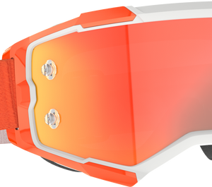 Fury Goggle Orange Orange Chrome Works